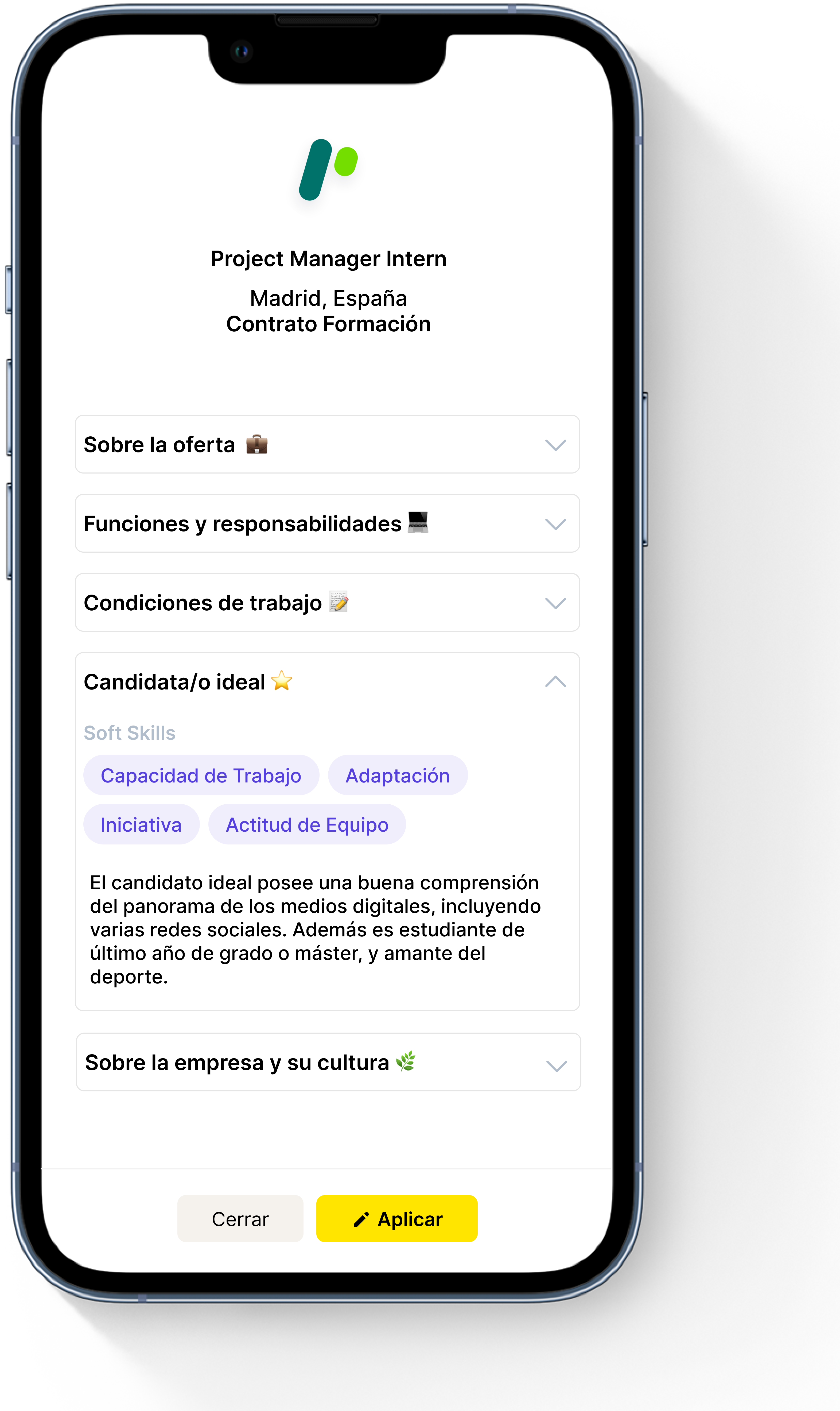 aurorajobs Encuentra tu primer empleo